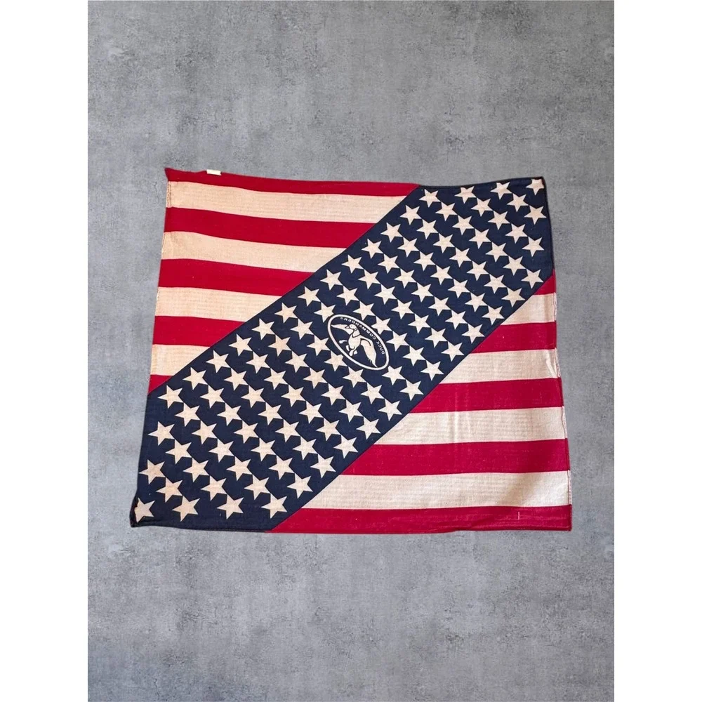 Duck Commander Bandana 18x21 Red White Blue American Flag Stars